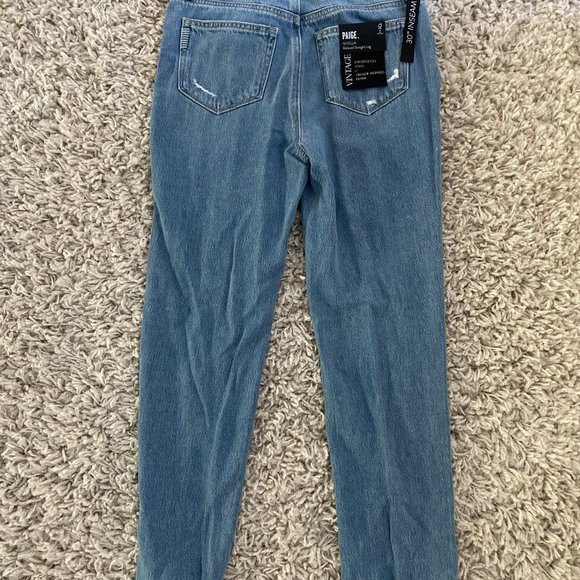 Brand New PAIGE Noella Relaxed Straight Leg Jean - Picture 2 of 3